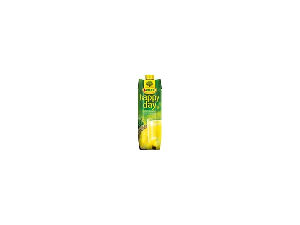 Negazirani sok HAPPY DAY ananas 100% 1l