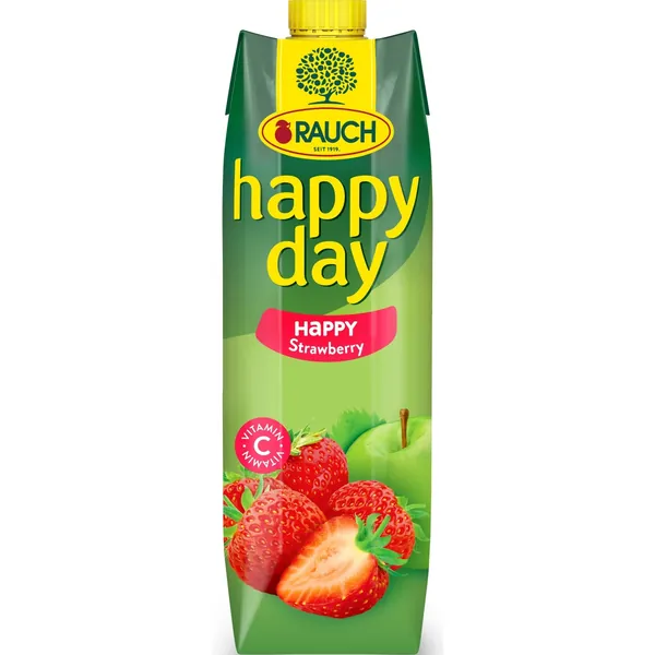 Negazirani sok HAPPY DAY Family jagoda 1l
