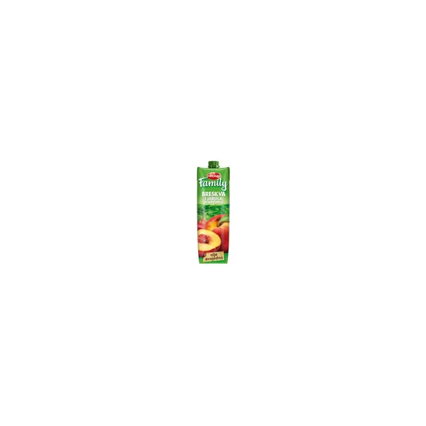 Negazirani sok NECTAR FAMILY breskva 1l