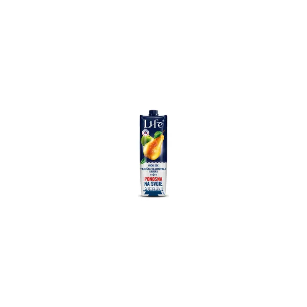Negazirani sok NECTAR LIFE kruška 100% premium 1l