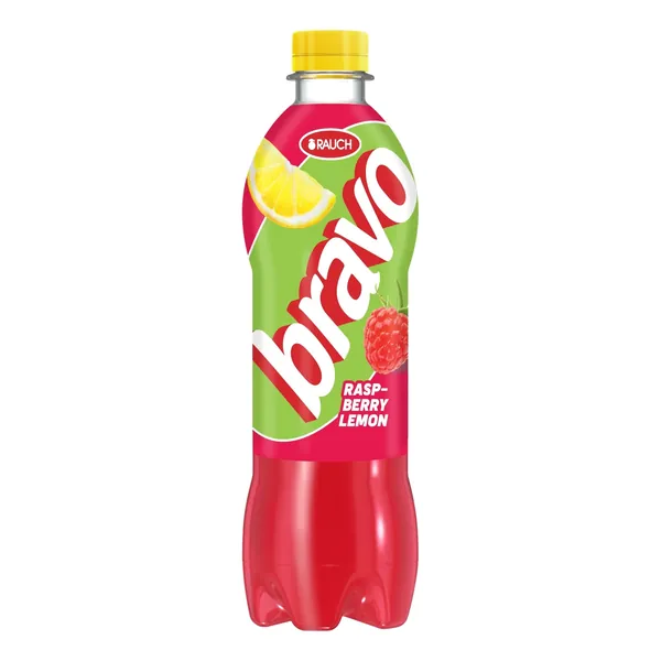 Negazirani sok RAUCH Bravo malina limun 500ml