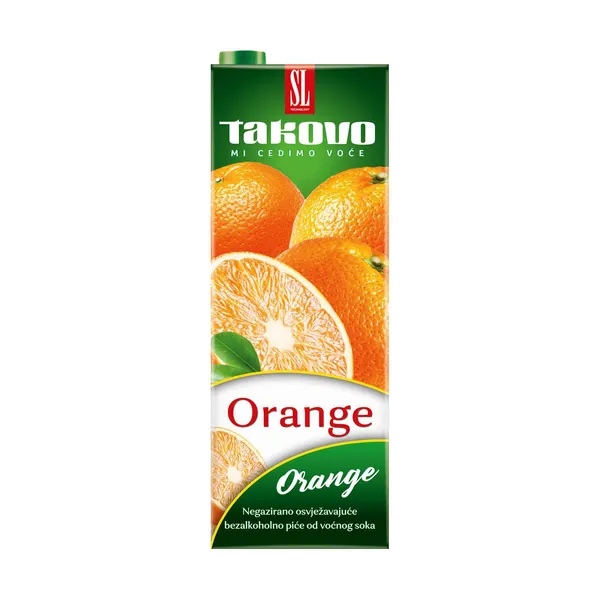 Negazirani sok TAKOVO pomorandža 1,5l