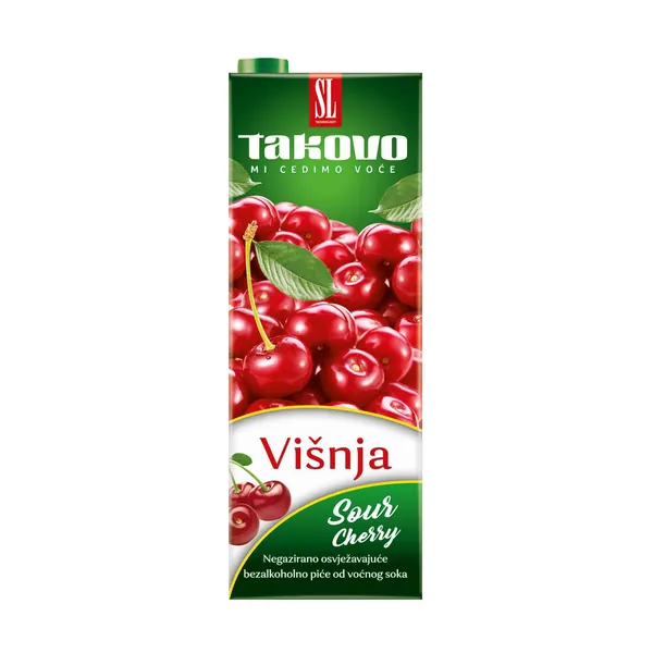 Negazirani sok TAKOVO višnja 1,5l