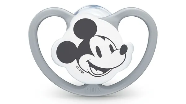 NUK varalica Mickey Space (6-18m) siva
