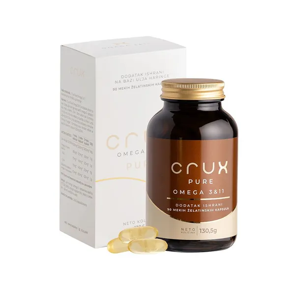 Omega preparati CRUX PURE Omega 3&11 90 kapsula
