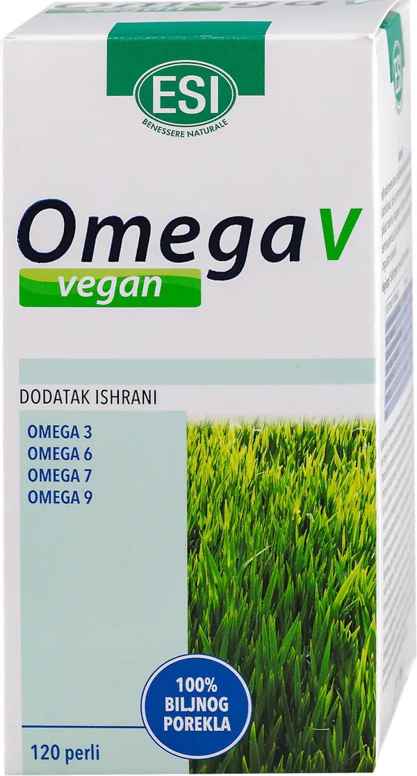 Omega preparati ESI Omegactive vegan (Omega 3, 6, 7 i 9) 120 kapsula