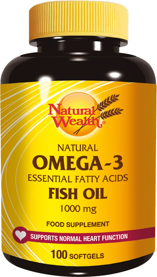 Omega preparati NATURAL WEALTH-NW Natural Wealth Natural Omega-3, 1000mg , 100kapsula