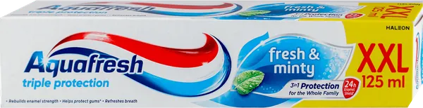 Pasta za zube AQUAFRESH Fresh & Minty Family Size 125 ml
