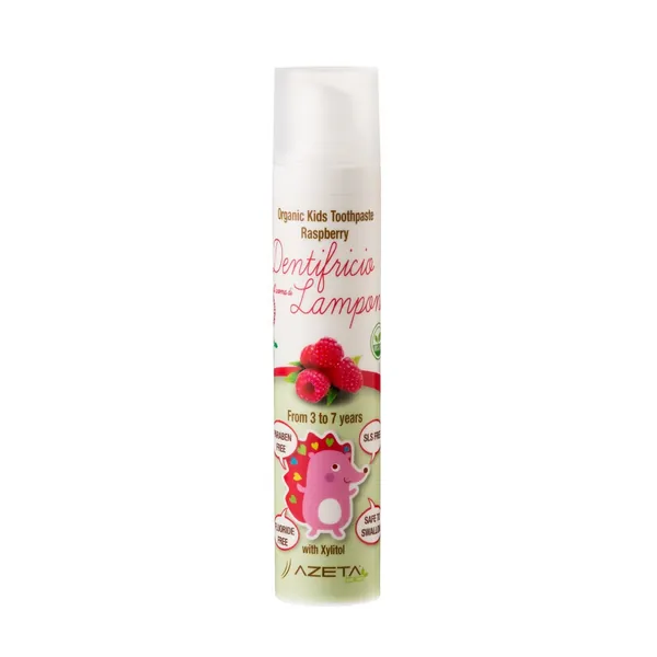 Pasta za zube AZETA BIO organska malina 3-7g 50ML