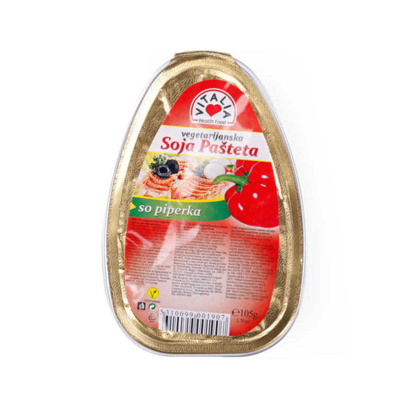 Pašteta od soje VITALIA paprika veget. 105g