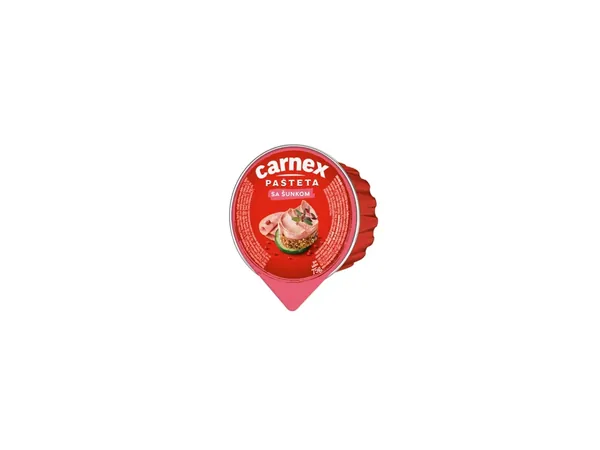 Pašteta sa šunkom CARNEX folija 75g