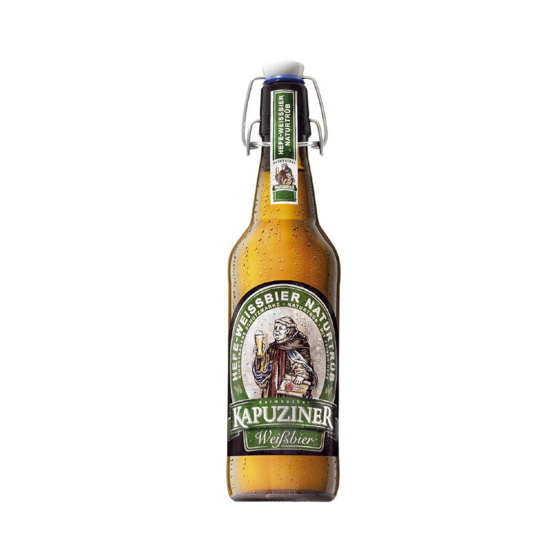 Pivo svetlo KAPUZINGER Weissbier staklo 0,5l