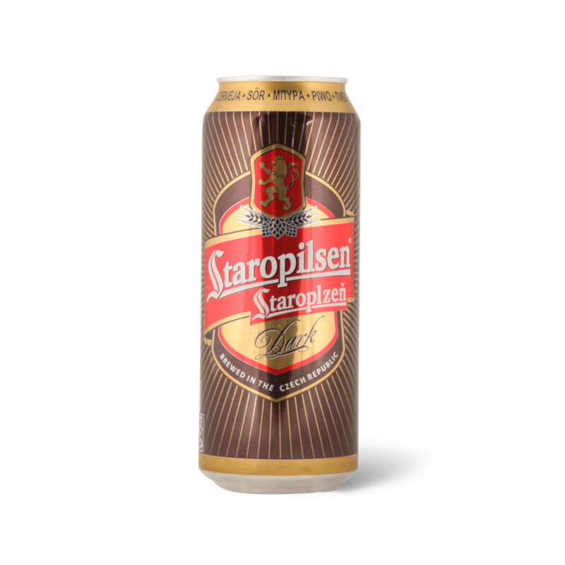 Pivo tamno STAROPILSEN Dark Lag.4,7% can 0,5l