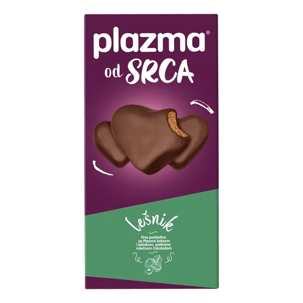 PLAZMA od srca lešnik 100g