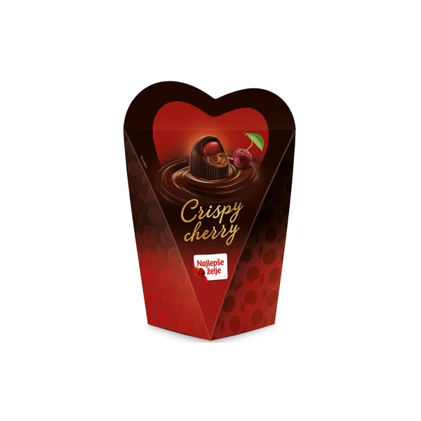 Praline NAJLEPŠE ŽELJE Crispy cherry 195g