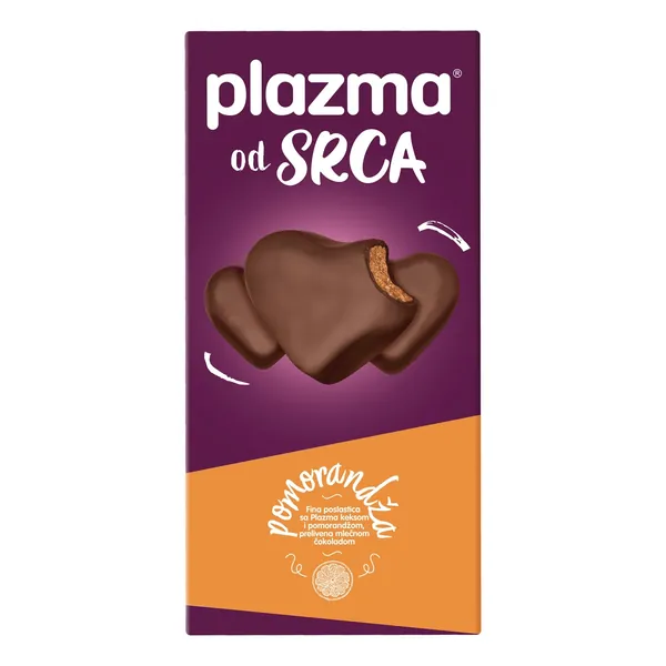 Praline PLAZMA od srca pomorandža 100g