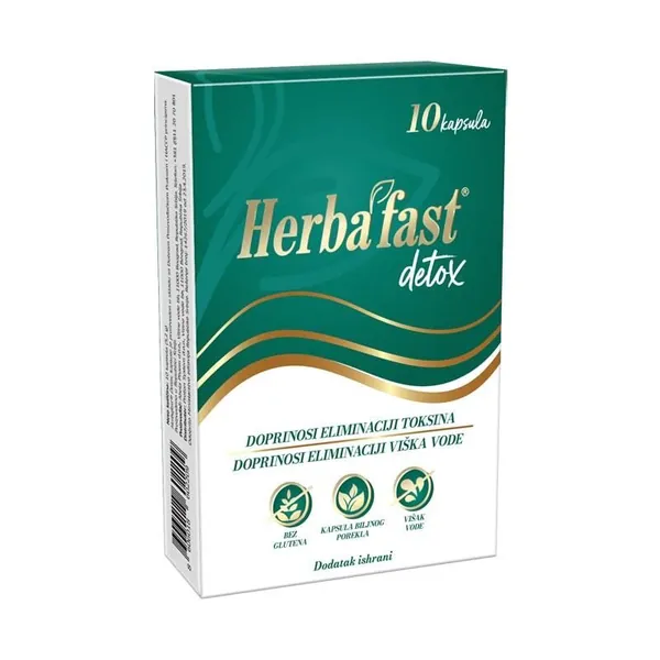 Preparati za mršavljenje ABELA HerbafastÂ® Detox, 10 kapsula