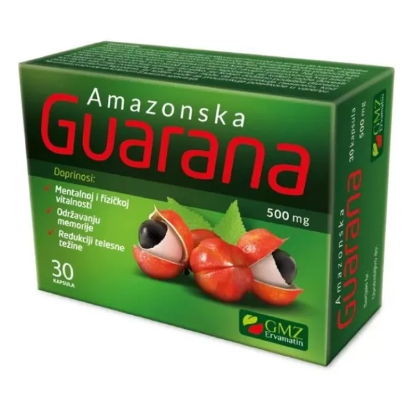 Preparati za mršavljenje ERVAMATIN Guarana amazonska a 30
