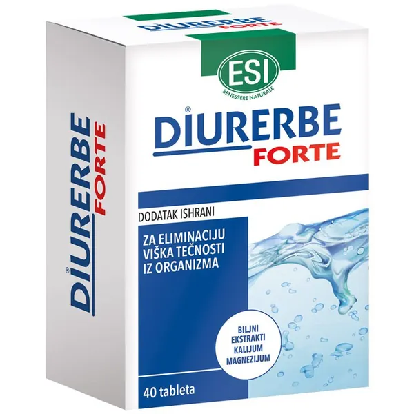 Preparati za mršavljenje ESI diurerbe forte tablete 40 tableta