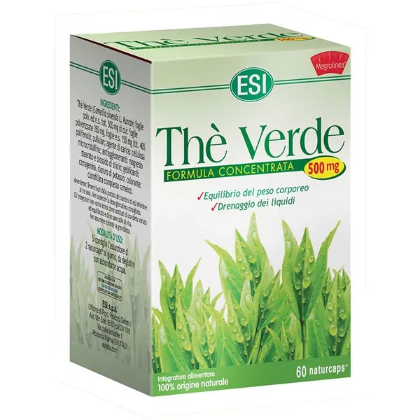 Preparati za mršavljenje ESI Zeleni Čaj 60 kapsula 500 mg
