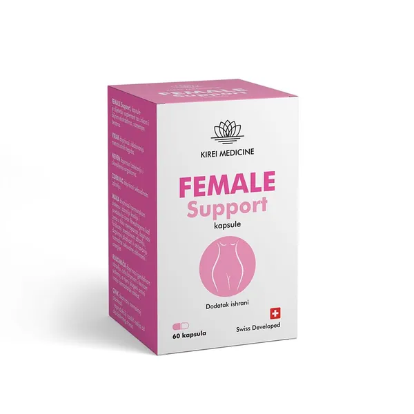 Preparati za trudnice i dojilje KIREI Female support caps s 60kom