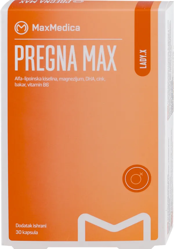 Preparati za trudnice i dojilje MAXMEDICA Pregna Max 30 kapsula