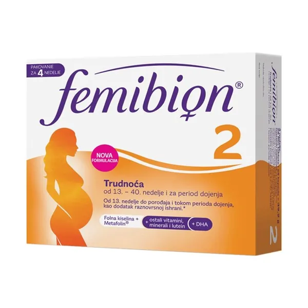 Preparati za trudnice i dojilje MERCK SANTE S.A.S. Femibion 2 (28 tableta+28 kapsula)