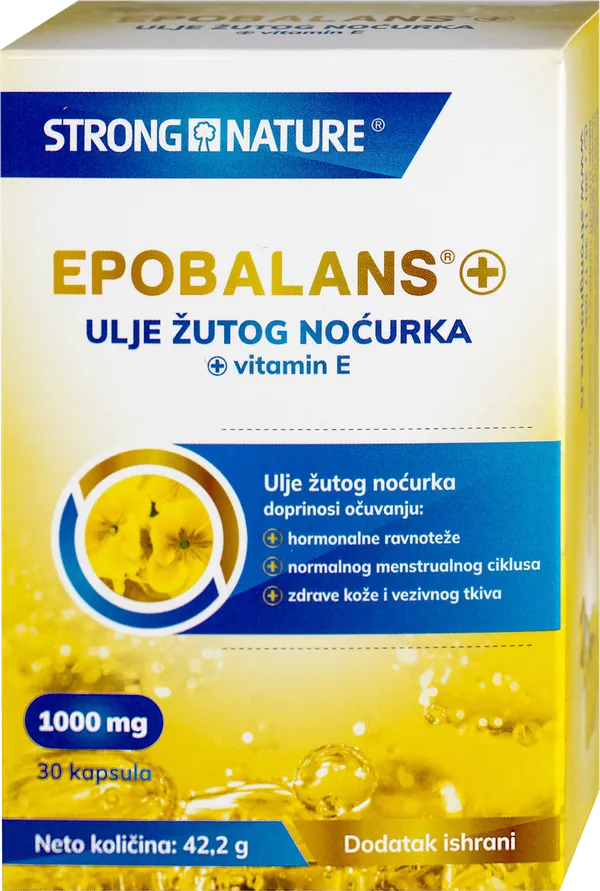 Preparati za žene STRONG NATURE Epobalans+, 30 kapsula