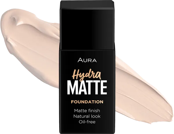 Puder za lice AURA hydra matte tečni 011 champagne mist
