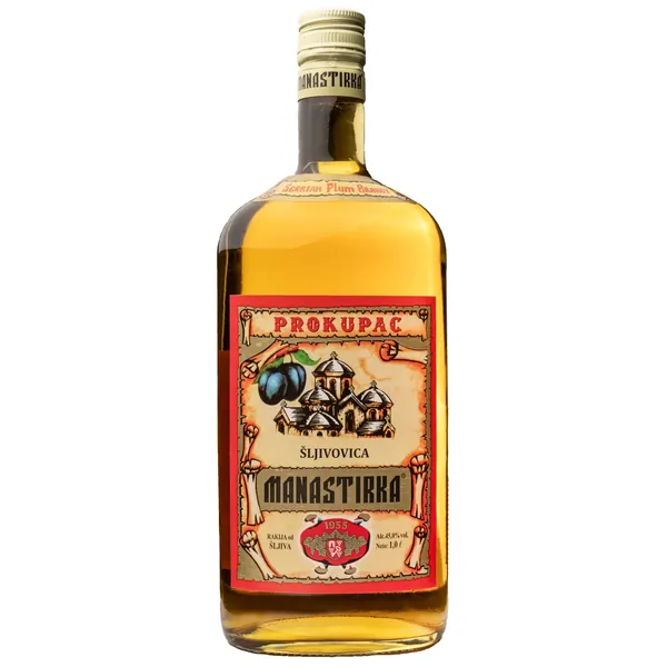 Rakija PROKUPAC Manastirka šljiva 1l