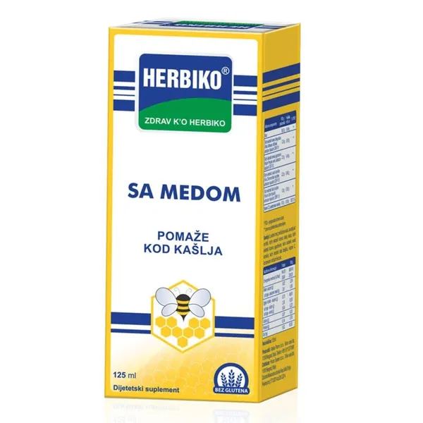 Respiratorni sistem ABELA Herbiko sirup sa medom 125 ml