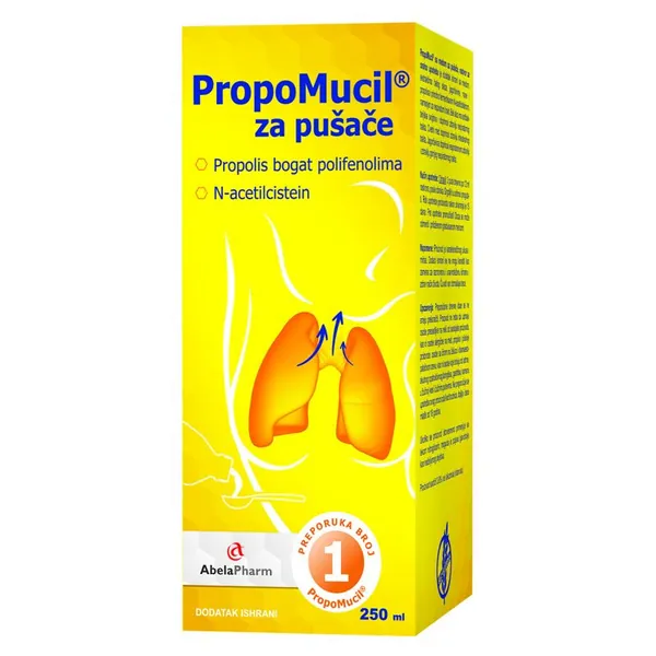 Respiratorni sistem ABELA Propomucil za pusace 250m