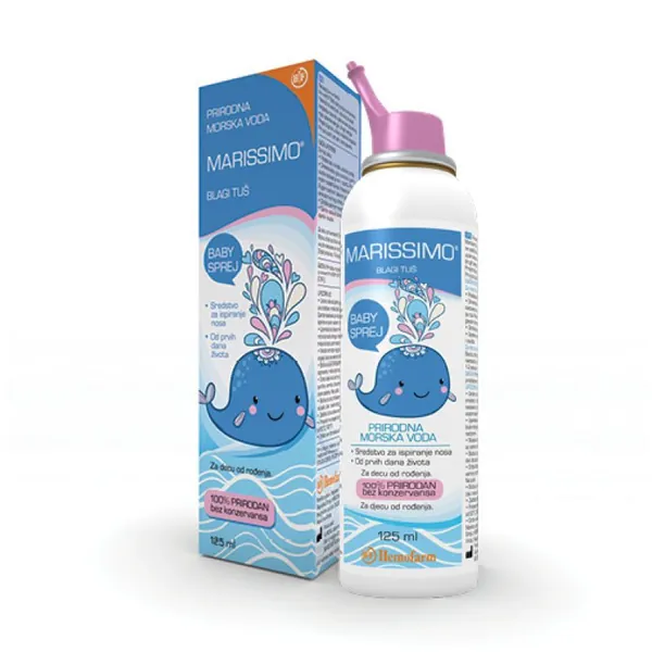 Respiratorni sistem HEMOFARM Marissimo Baby sprej 125ml