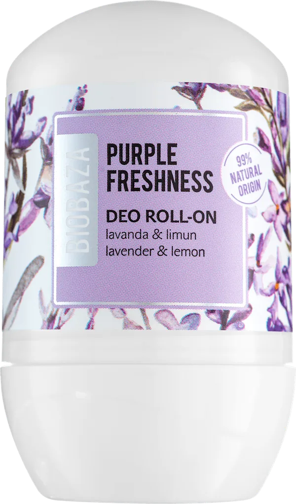 Roll-on BIOBAZA Purple Freshness 50ml