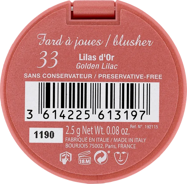 Rumenilo BOURJOIS New 33