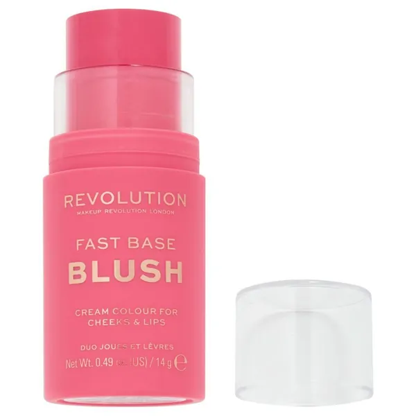 Rumenilo REVOLUTION fast base u stiku - Rose
