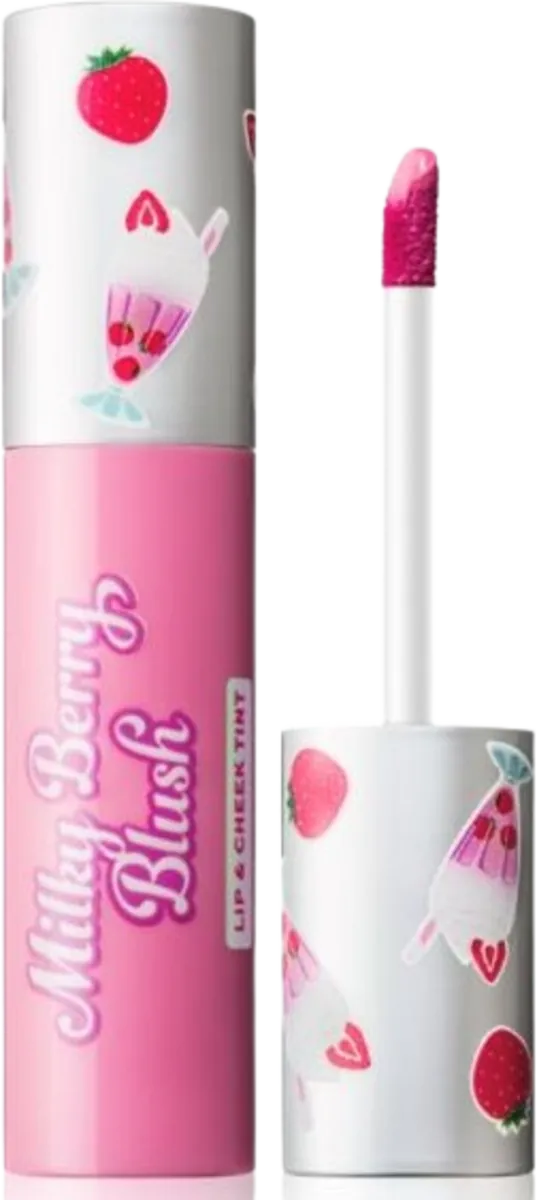 Ruž za usne REVOLUTION MAKE UP I Heart milky berry rumenilo za usne i obraze strawberry shake 3ml