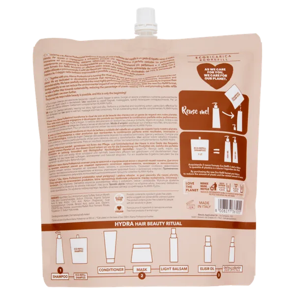 Šampon za kosu ALAMA PROFESSIONAL eco-refill hydrating 1000ml