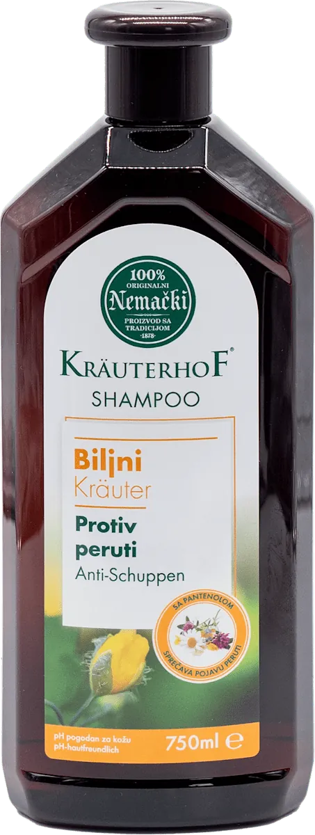 Šampon za kosu KRAUTERHOF herbal protiv peruti 750ml