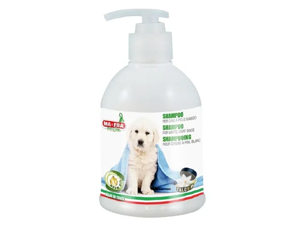 Šampon za pse MA FRA za belodlake pse sa mirisnim uljem 250ml