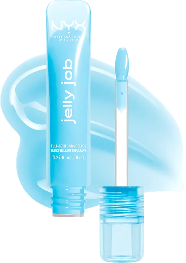 Sjaj za usne NYX PROFESSIONAL MAKEUP Jelly Job 02 jelly frost