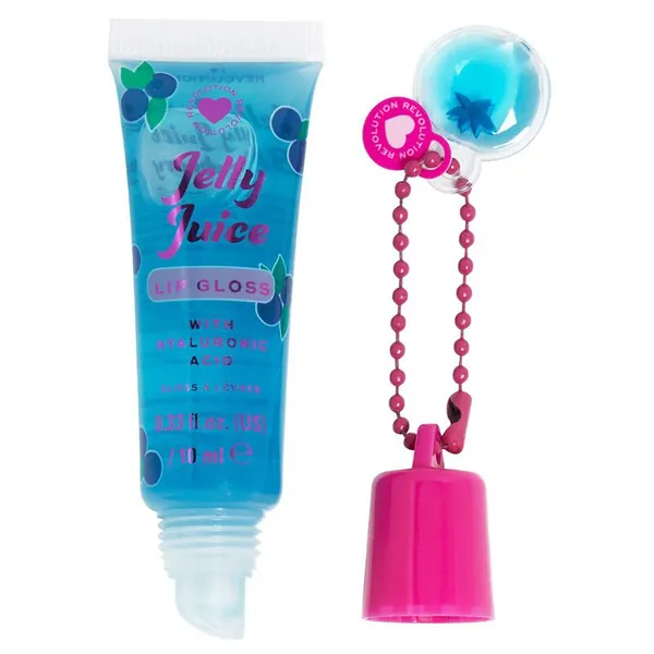 Sjaj za usne REVOLUTION MAKE UP I Heart Revolution Jelly Juice borovnica 10ml