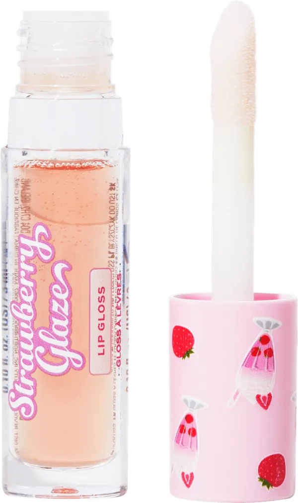 Sjaj za usne REVOLUTION MAKE UP I Heart Revolution strawberry glaze udderly obsessed 3ml