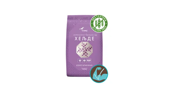 SLAVUJ integralno brašno od heljde bez glutena 500g
