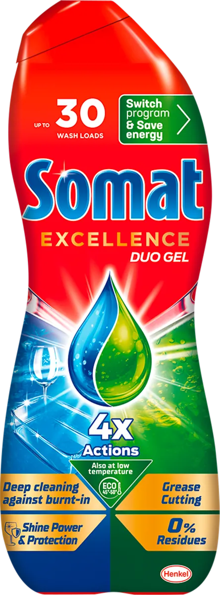 SOMAT duo gel grease cutting 30 pranja 540ml
