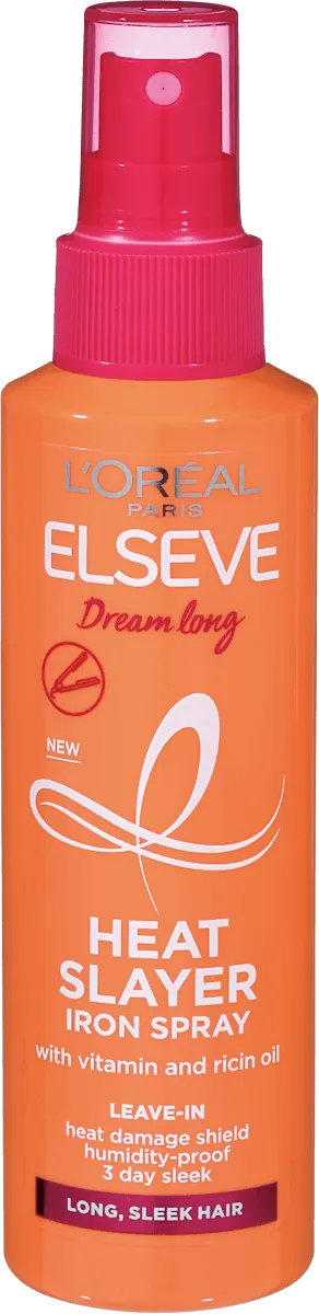 Sprej za kosu L'OREAL PARIS ELSEVE Dream Long Heat Slayer za dugu, glatku kosu 150ml
