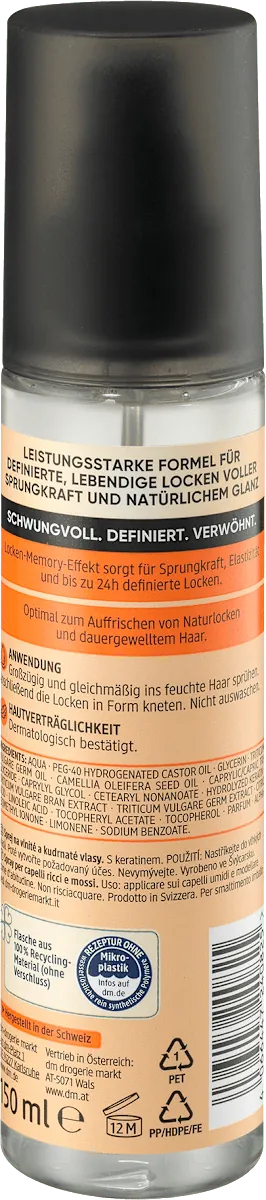 Sprej za kovrdžavu kosu BALEA Professional 150ml