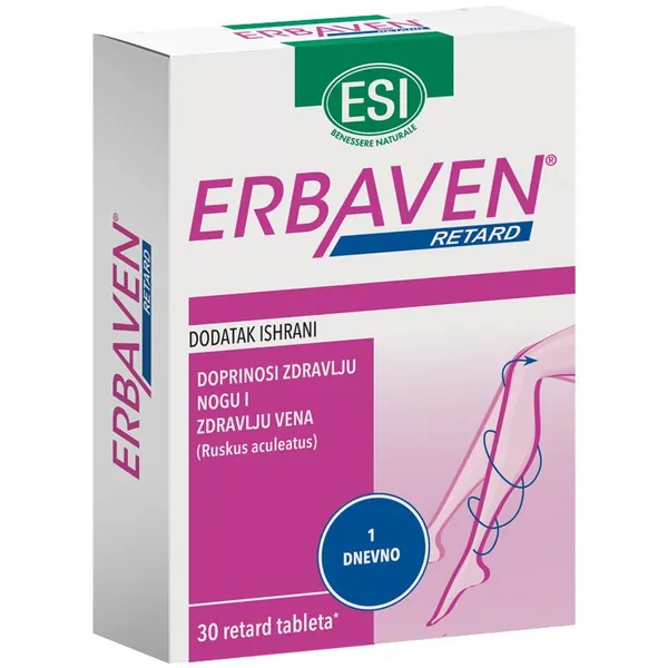 Srce, krvni sudovi i cirkulacija ESI Erbaven Retard tablete - 30 tableta