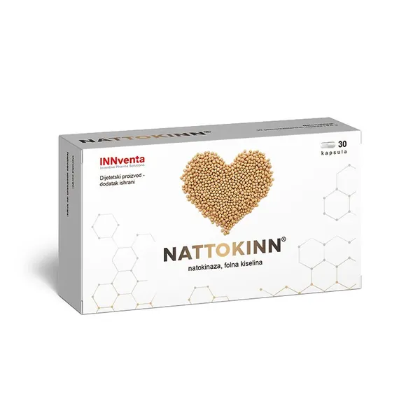 Srce, krvni sudovi i cirkulacija INNVENTA Nattokinn, 30 kapsula