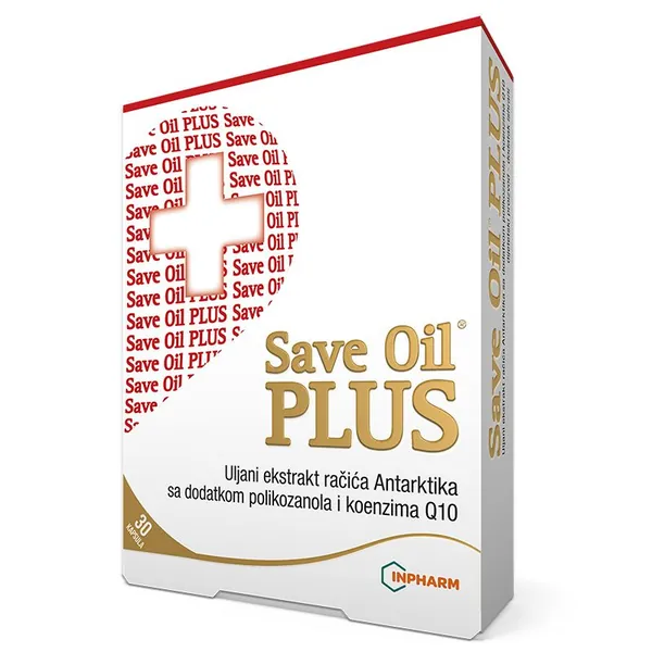 Srce, krvni sudovi i cirkulacija INPHARM DIET Save Oil Plus kapsule 30 komada